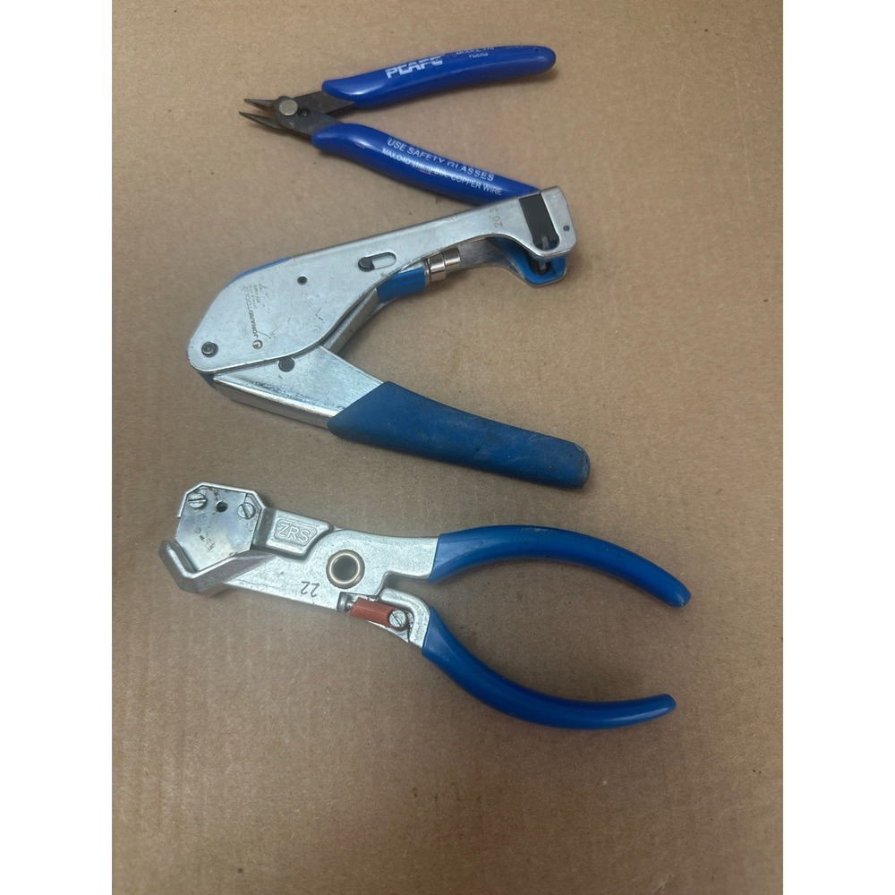 Lot of 3 Specialty Hand Tools Festo ZRS Tubing Cutter Jonard CTF-180M Flush Cut